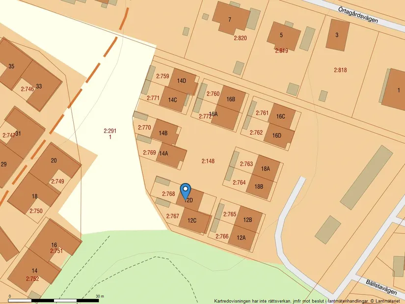 Radhus, Bällstavägen 12D, Västra Bällsta, Vallentuna