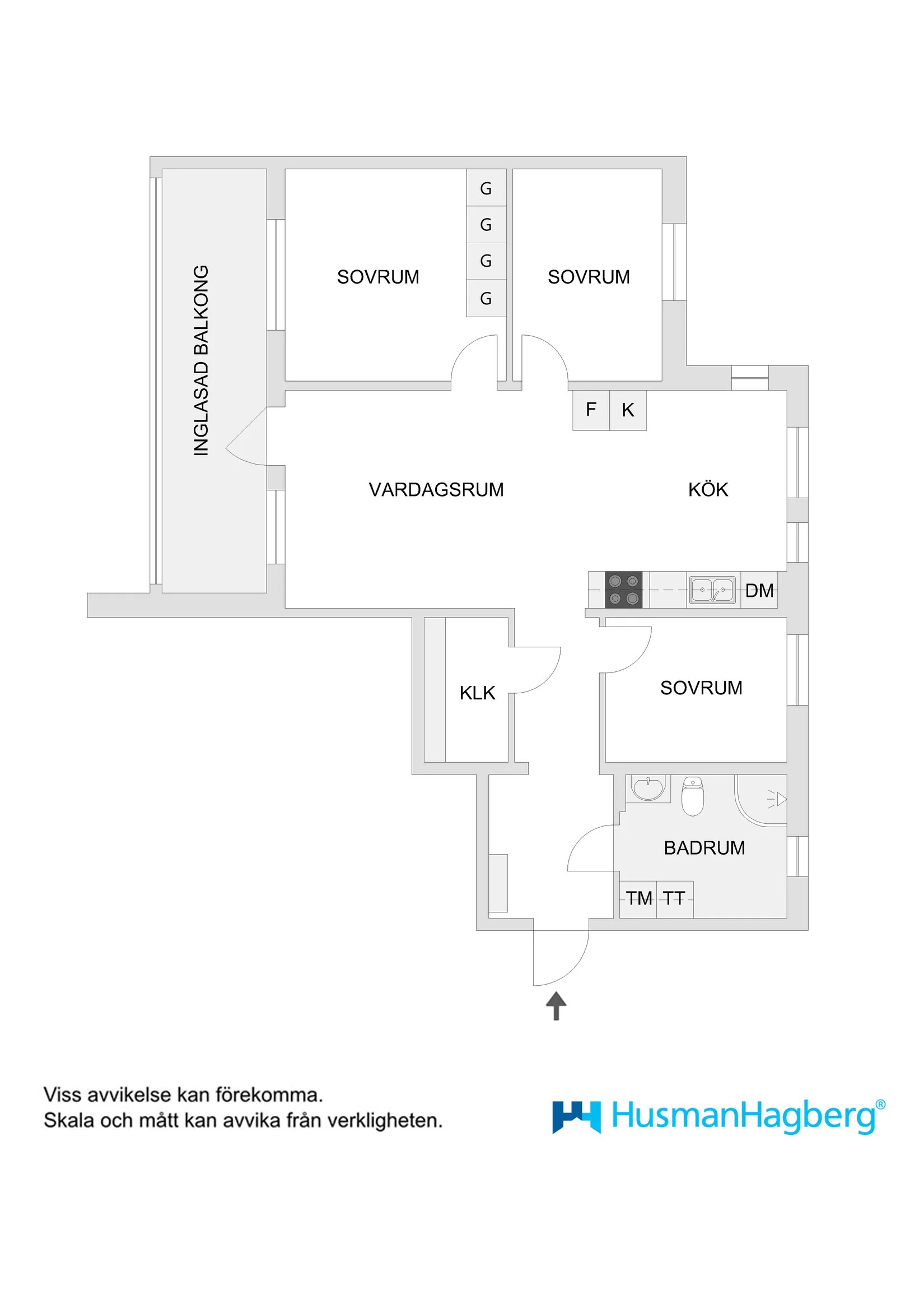 Bostadsrätt, Sandåkersgatan 11C, Sandåkern, Umeå