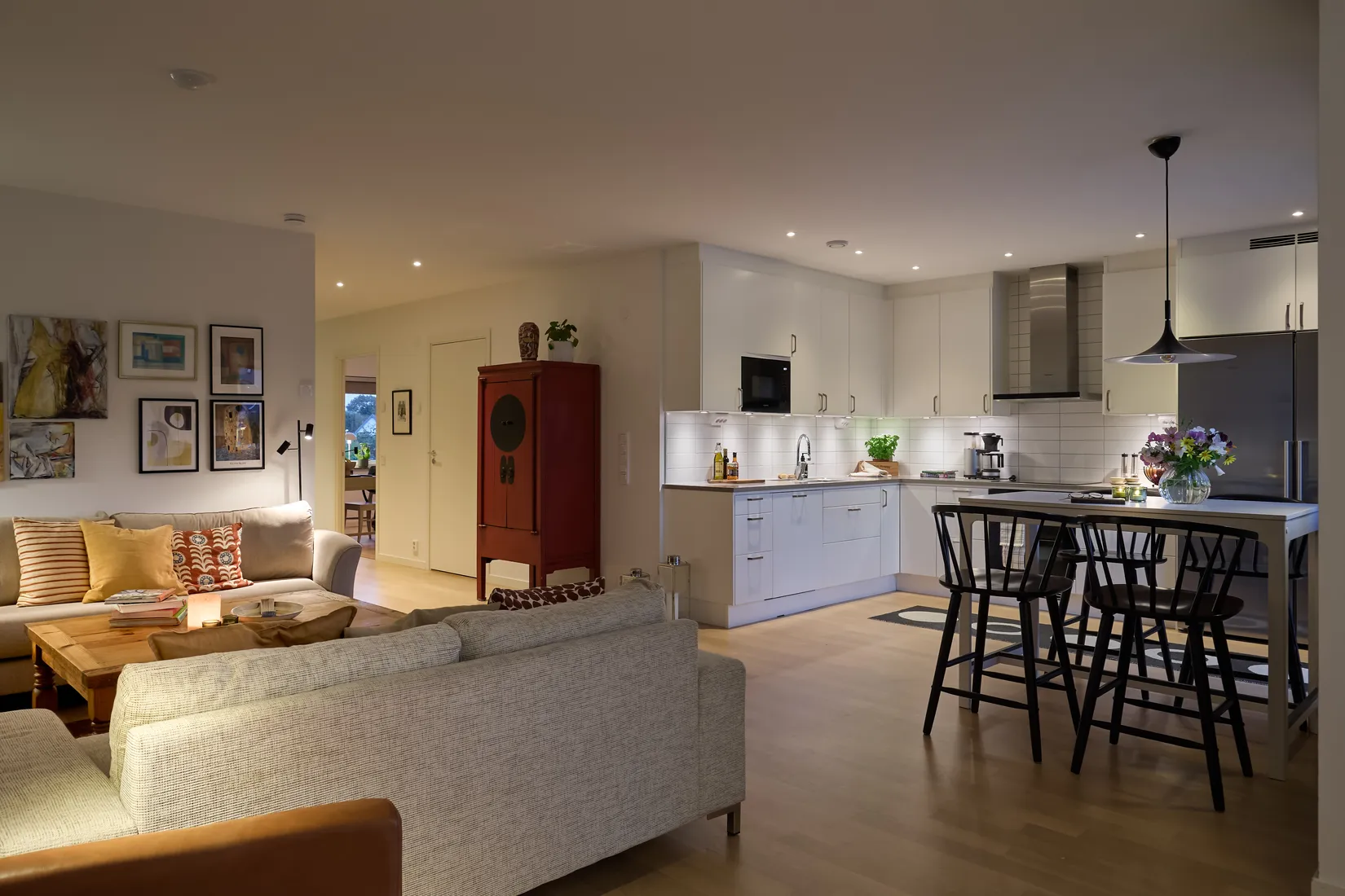 Radhus, Otto Norvids väg 13A, Magnarp, Ängelholm