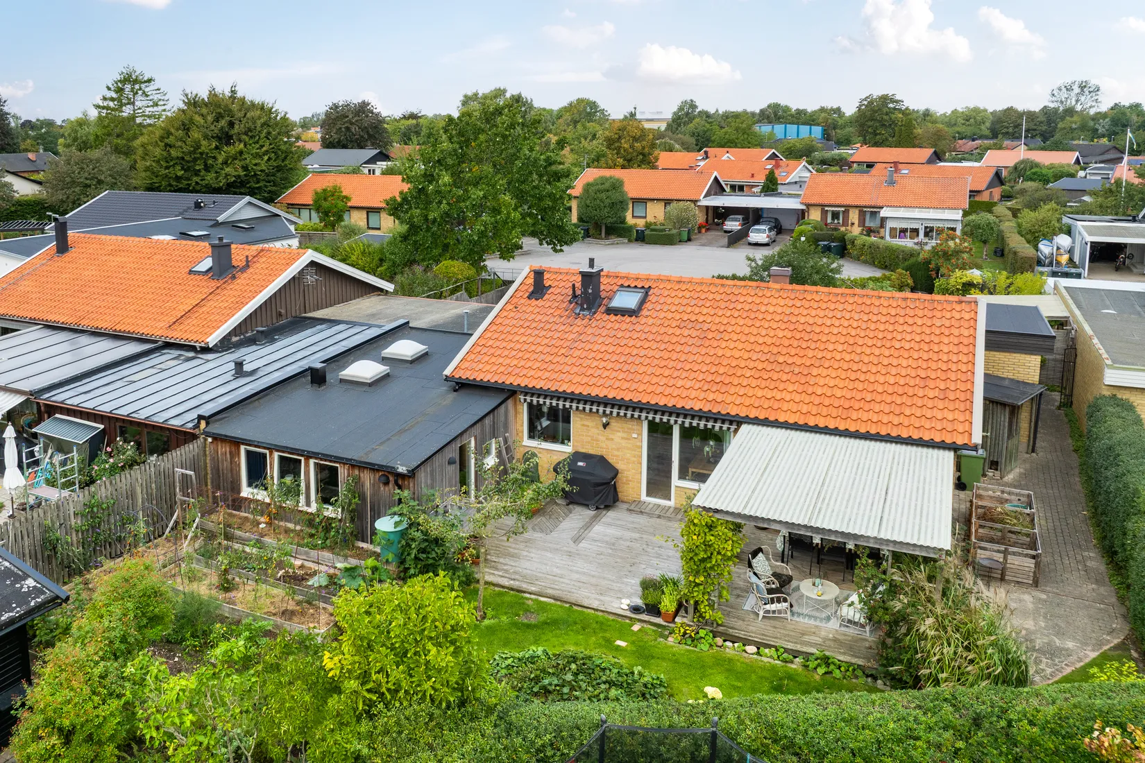 Radhus, Blåklintsgatan 5, Piläng, Lomma