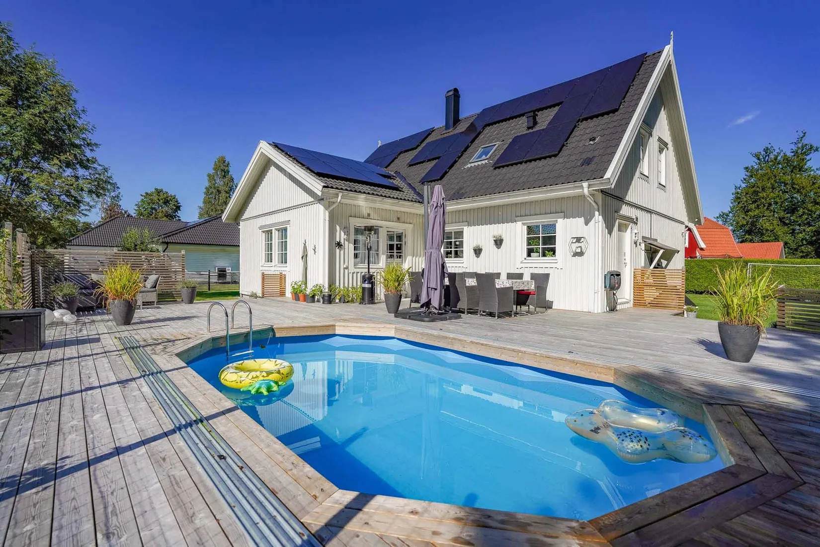 Villa, Gärdeslyckan 16, Simlångsdalen, Halmstad