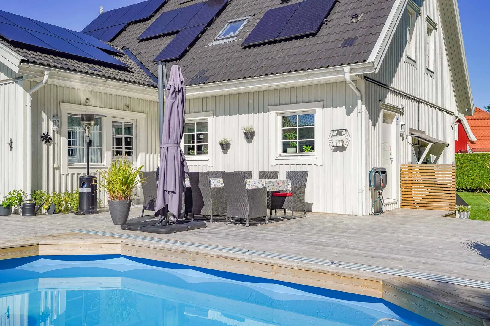Villa, Gärdeslyckan 16, Simlångsdalen, Halmstad