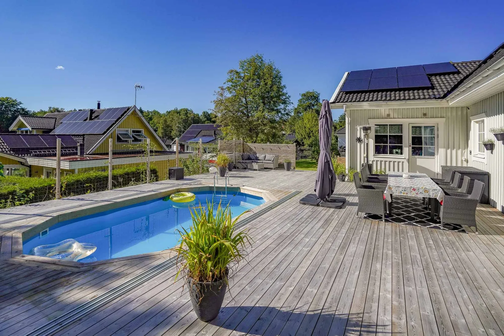 Villa, Gärdeslyckan 16, Simlångsdalen, Halmstad