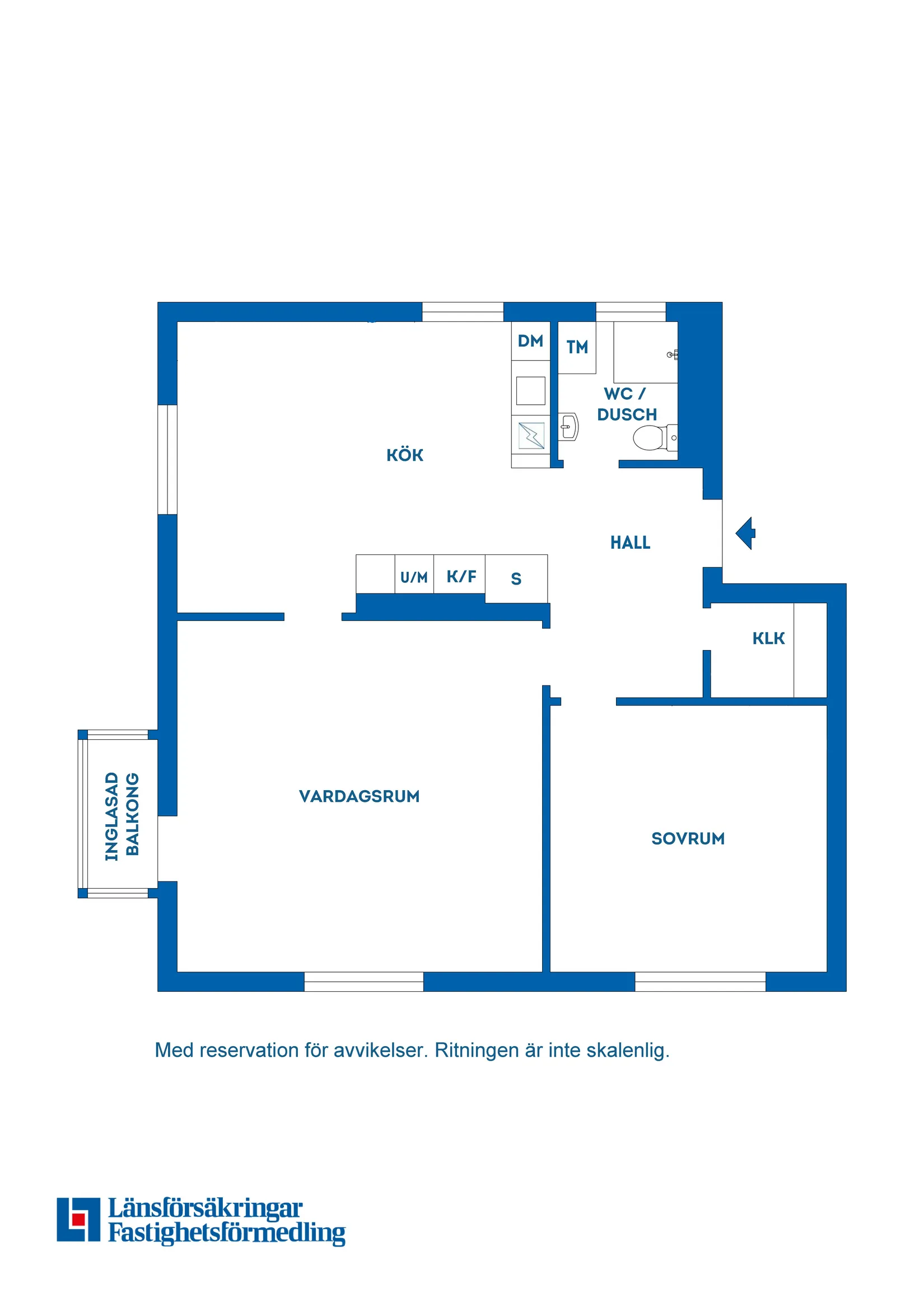 Bostadsrätt, Lundbladsvägen 13C, Sveaplan, Eskilstuna