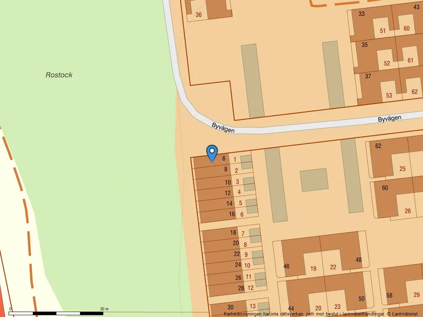 Radhus, Byvägen 6, Ella Gård, Täby