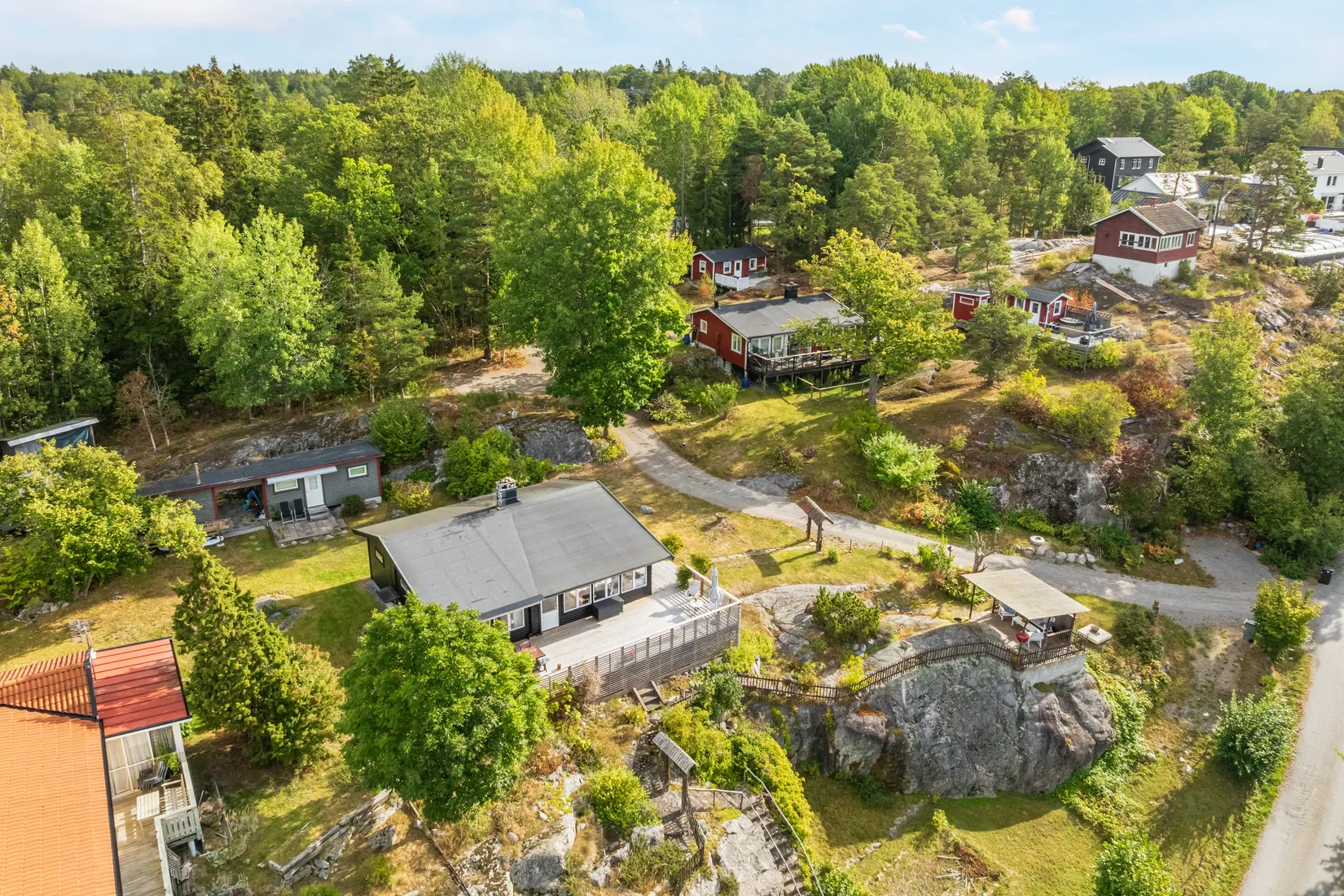 Villa, Torsby skogsväg 16, Torsby, Värmdö