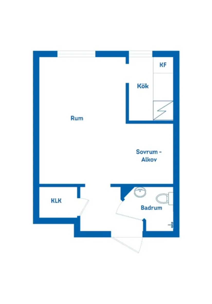 Bostadsrätt, Köpmangatan 33 B, Centralt, Sandviken