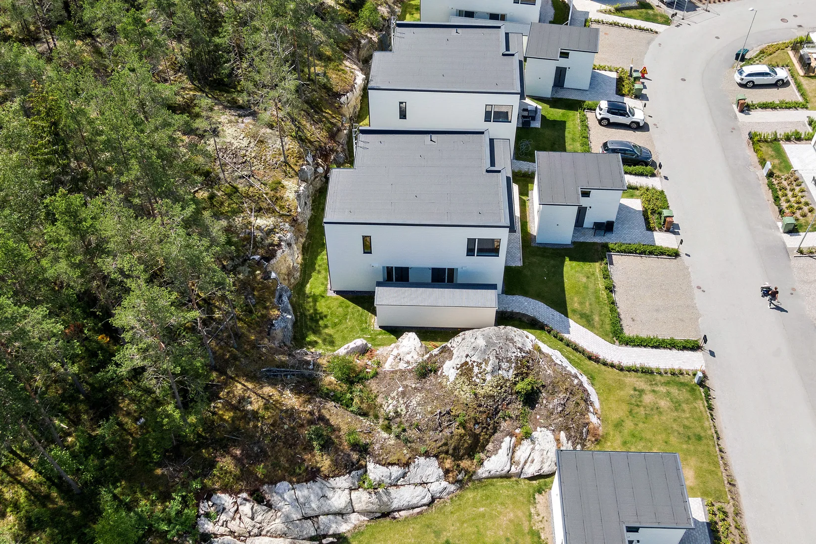 Radhus, Tant Gredelins väg 41A, Kvarnsjön / Sandstugan, Botkyrka
