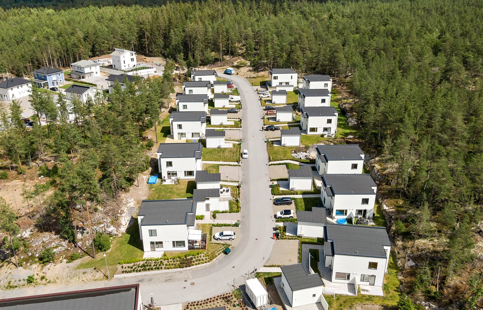 Radhus, Tant Gredelins väg 41A, Kvarnsjön / Sandstugan, Botkyrka