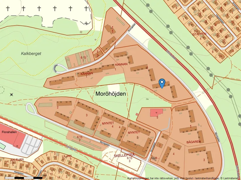 Bostadsrätt, Myntgatan 89, Moröhöjden, Skellefteå
