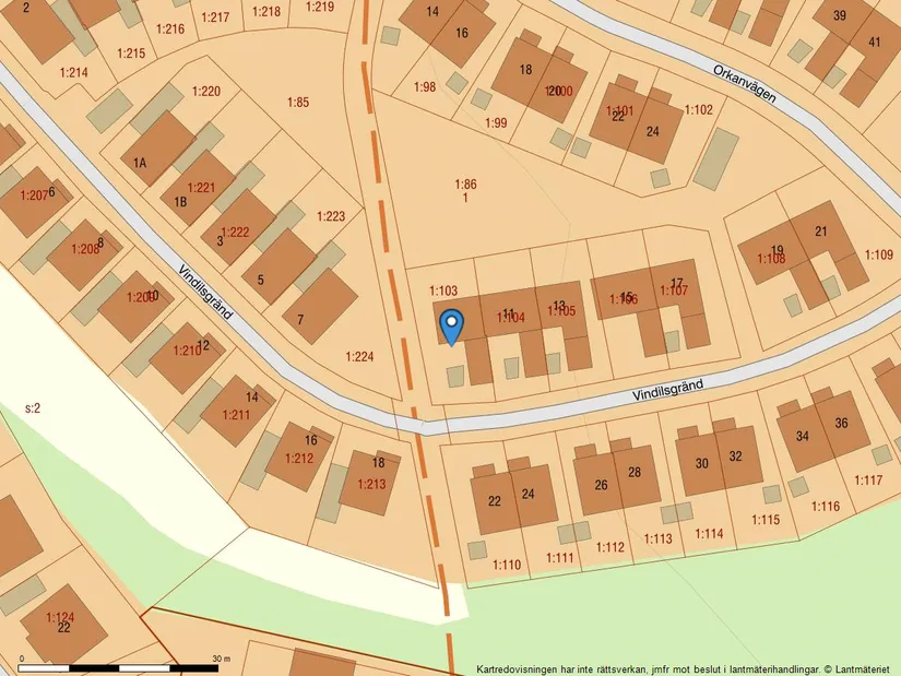 Radhus, Vindilsgränd 9, Jakobsberg - Polhem, Järfälla