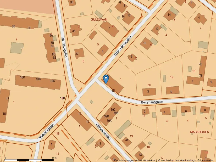 Bostadsrätt, Bergmansgatan 1A, Visby - Länna, Gotland