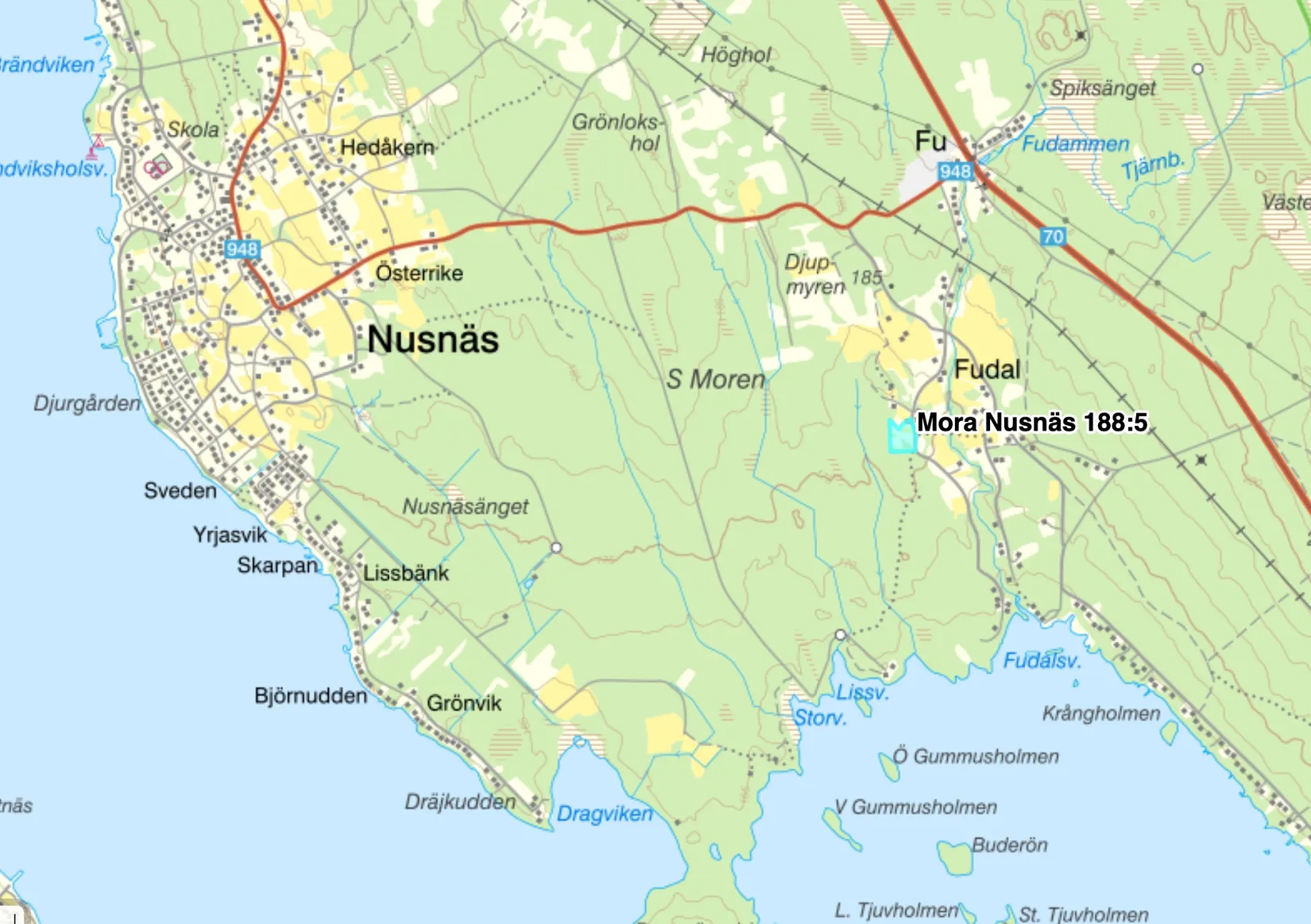 Fritidshus, Fudalsvägen 64, Nusnäs, Mora