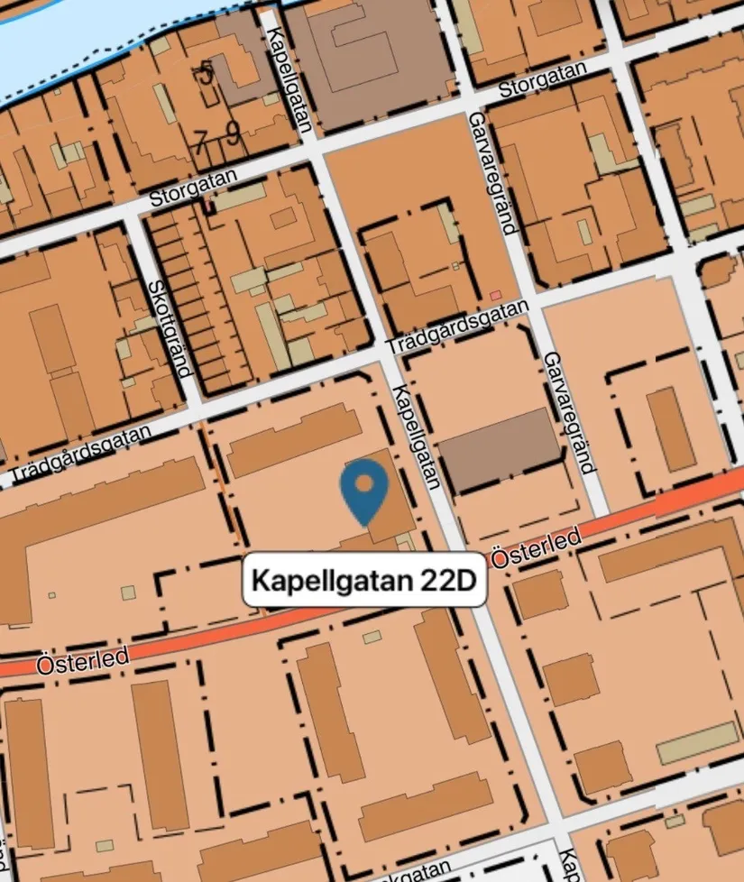 Bostadsrätt, Kapellgatan 22d, Nära centrum, Arboga