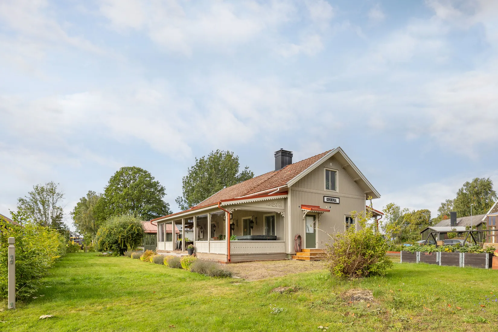Villa, Stationsvägen 5, Korsberga, Hjo