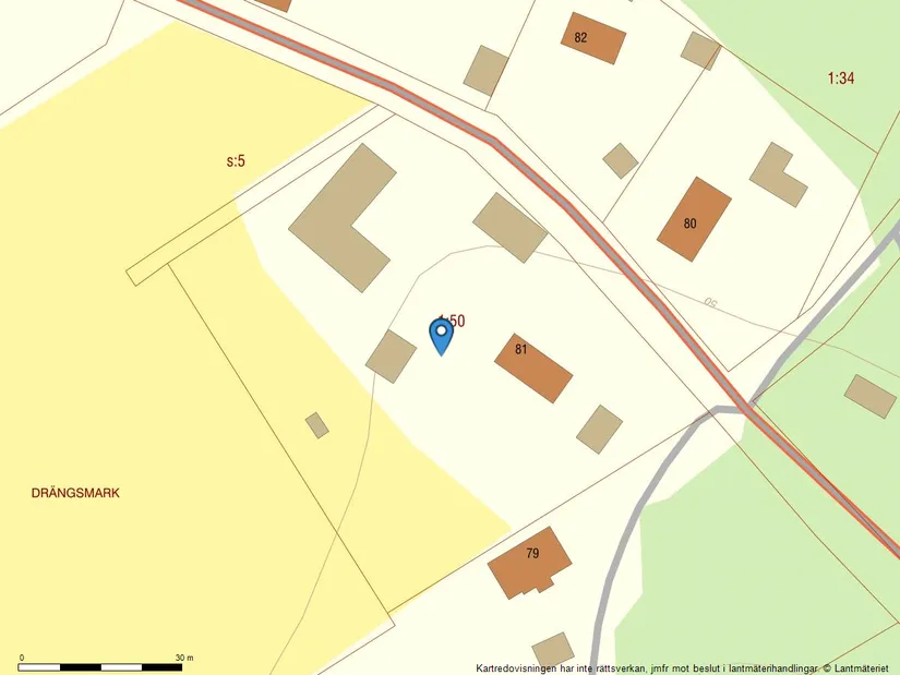 Villa, Norra Drängsmark 81, Drängsmark, Skellefteå