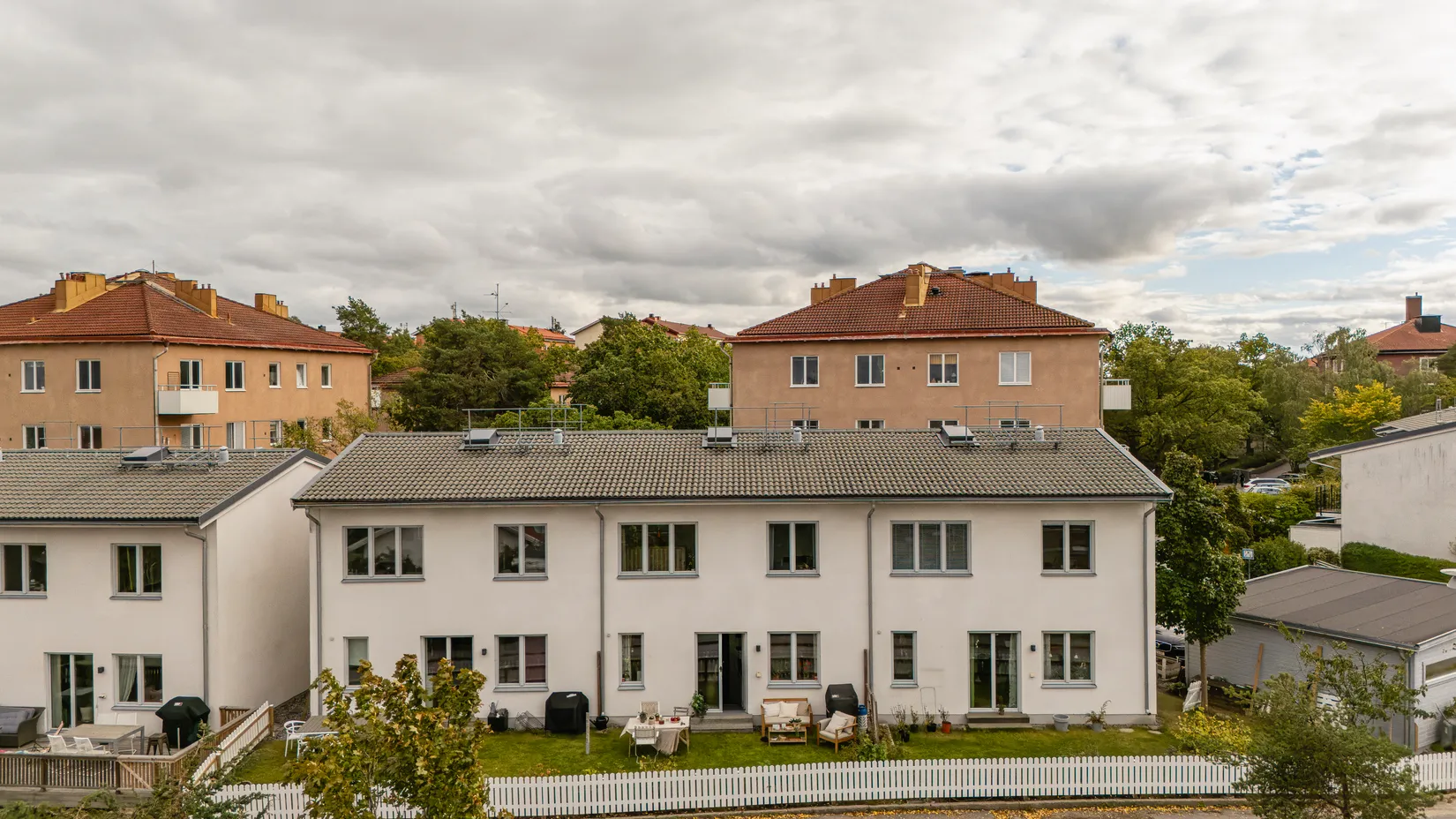 Radhus, Rimbertsvägen 24, Aspudden, Stockholm