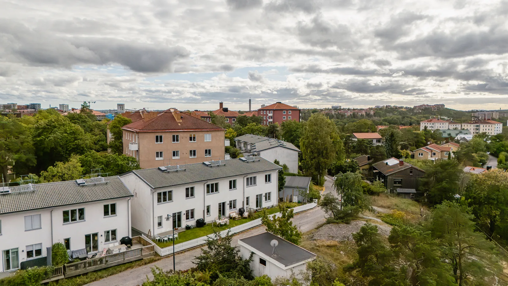 Radhus, Rimbertsvägen 24, Aspudden, Stockholm