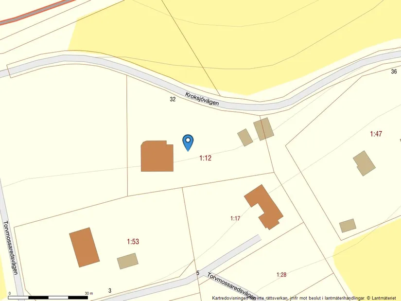 Villa, Kroksjövägen 32, Lindome - Hällesåker, Mölndal
