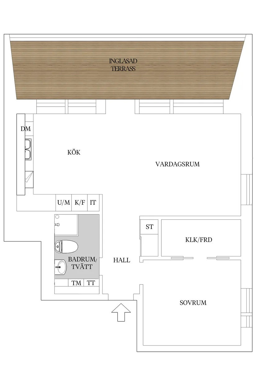 Bostadsrätt, Bergskroken 6, Krokslätt, Mölndal
