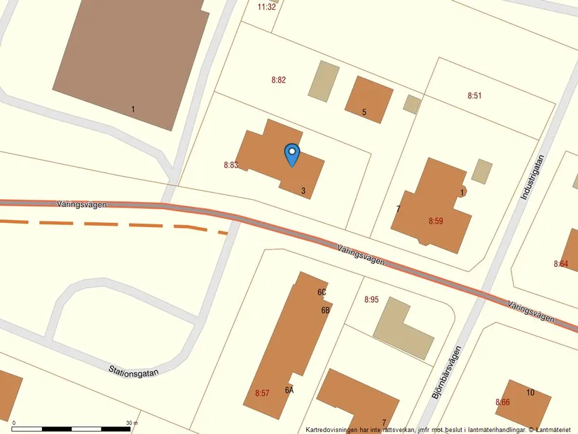 Villa, Väringsvägen 3, Väring, Skövde