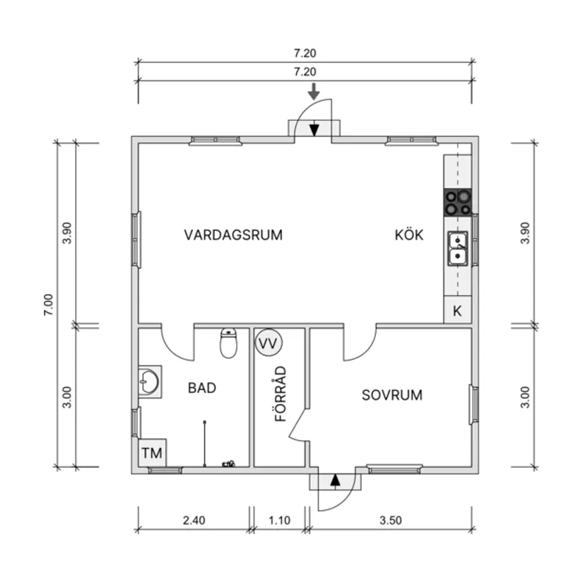 Fritidshus, Näckstigen 9, Åsljunga, Örkelljunga