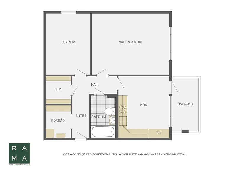 Bostadsrätt, Jakobs väg 22, Charlottesborg, Kristianstad