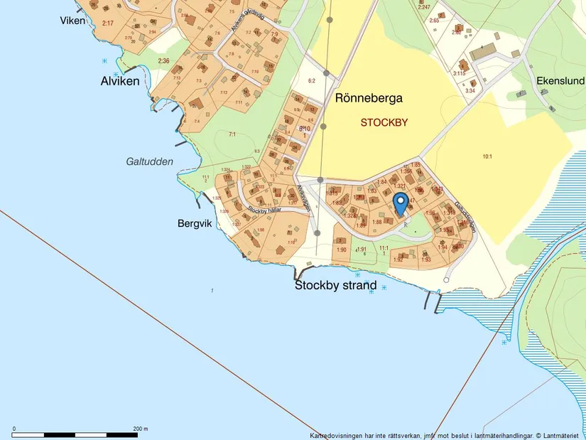 Radhus, Stockby Strand 11B, Färingsö Stenhamra, Ekerö