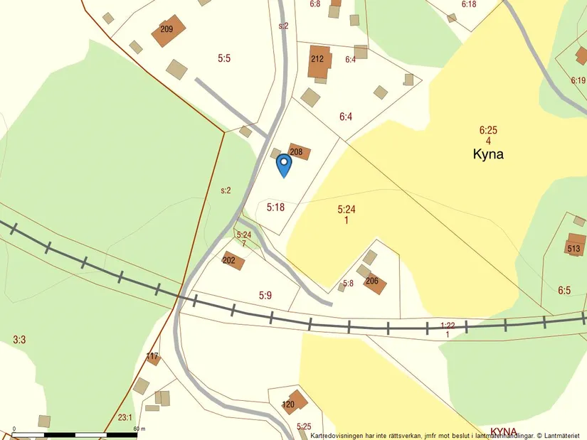 Villa, Kyna 208, Kyna, Borlänge