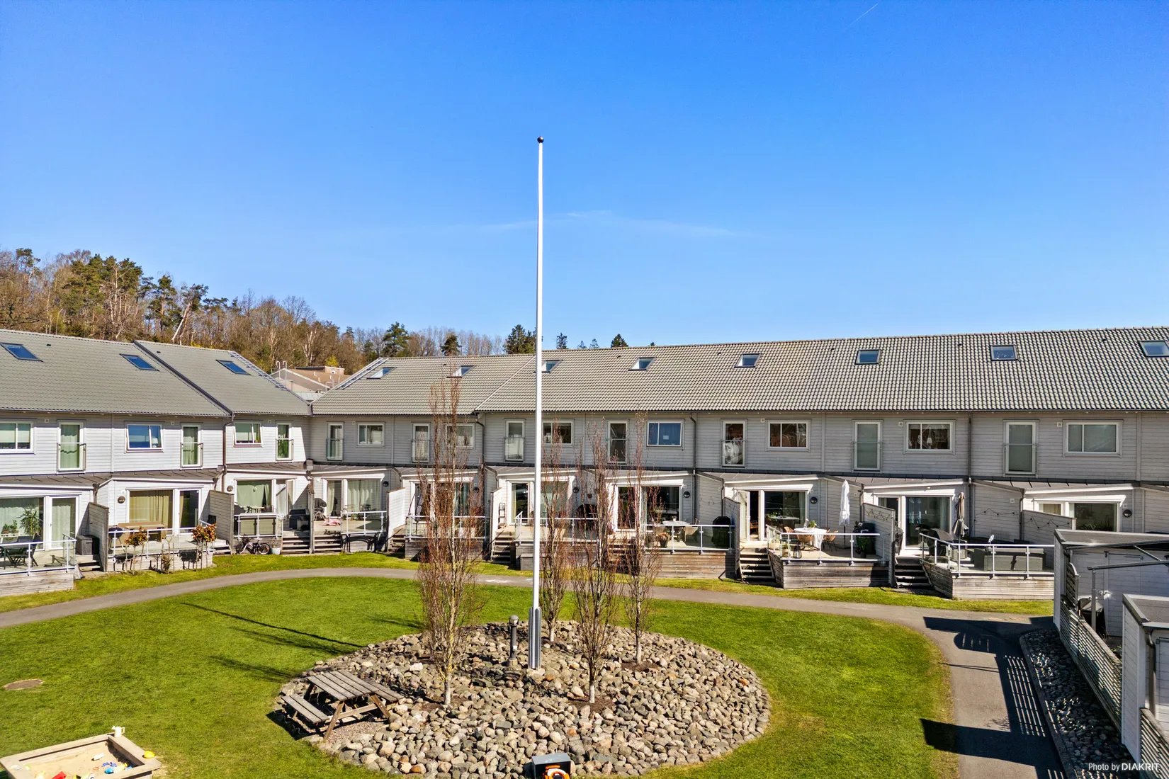 Radhus, Tölövägen 40, Gårdskulla, Kungsbacka