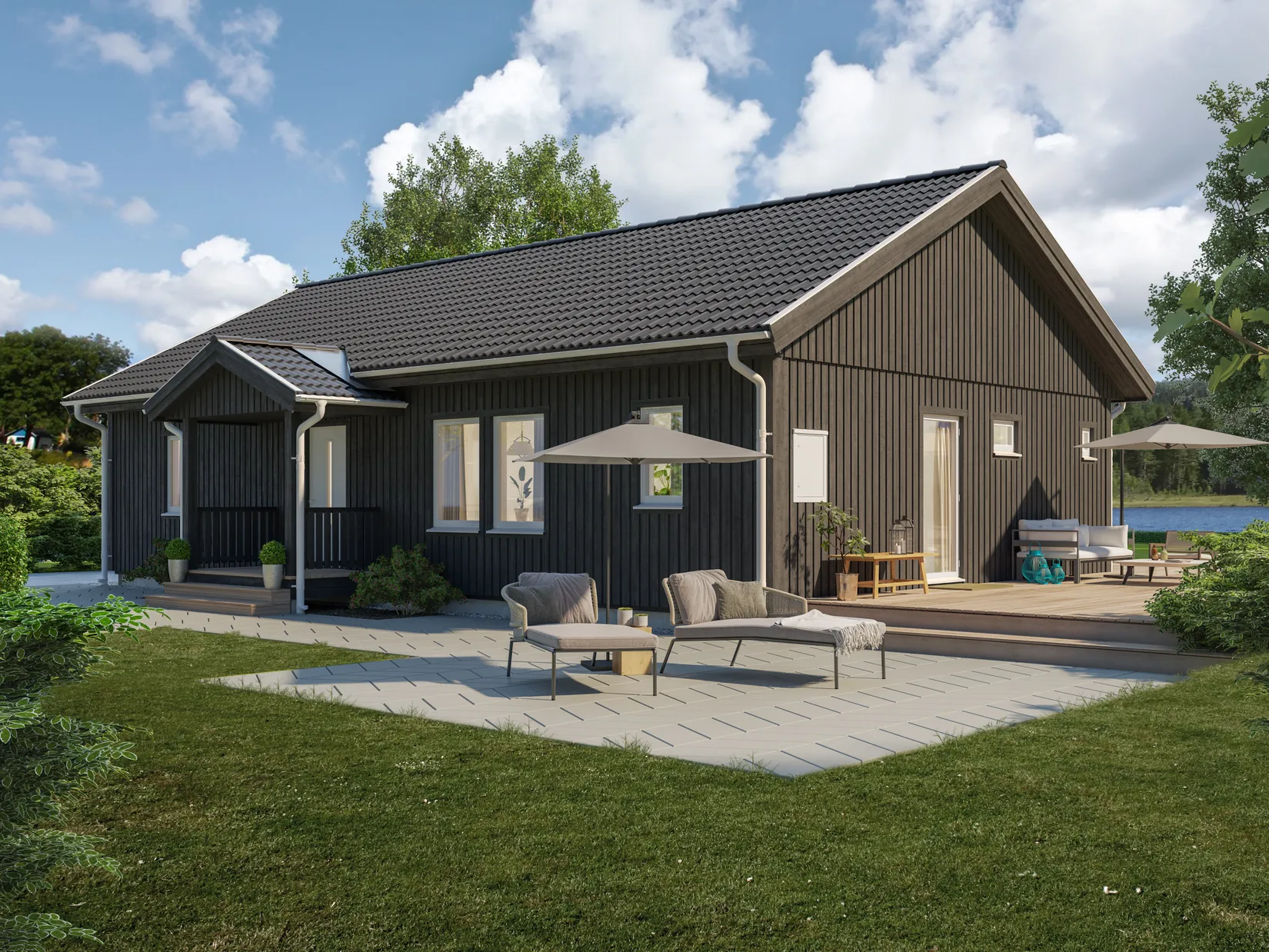 Villa, Granströms väg 11, Obbola, Umeå
