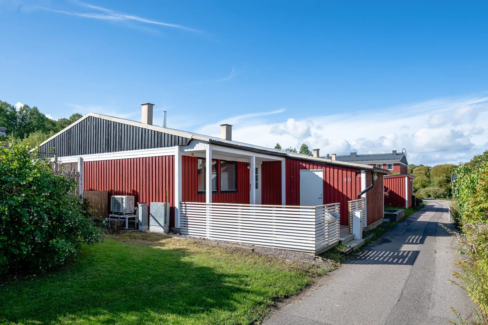 Radhus, Balders hage 30, Hagarna, Trosa