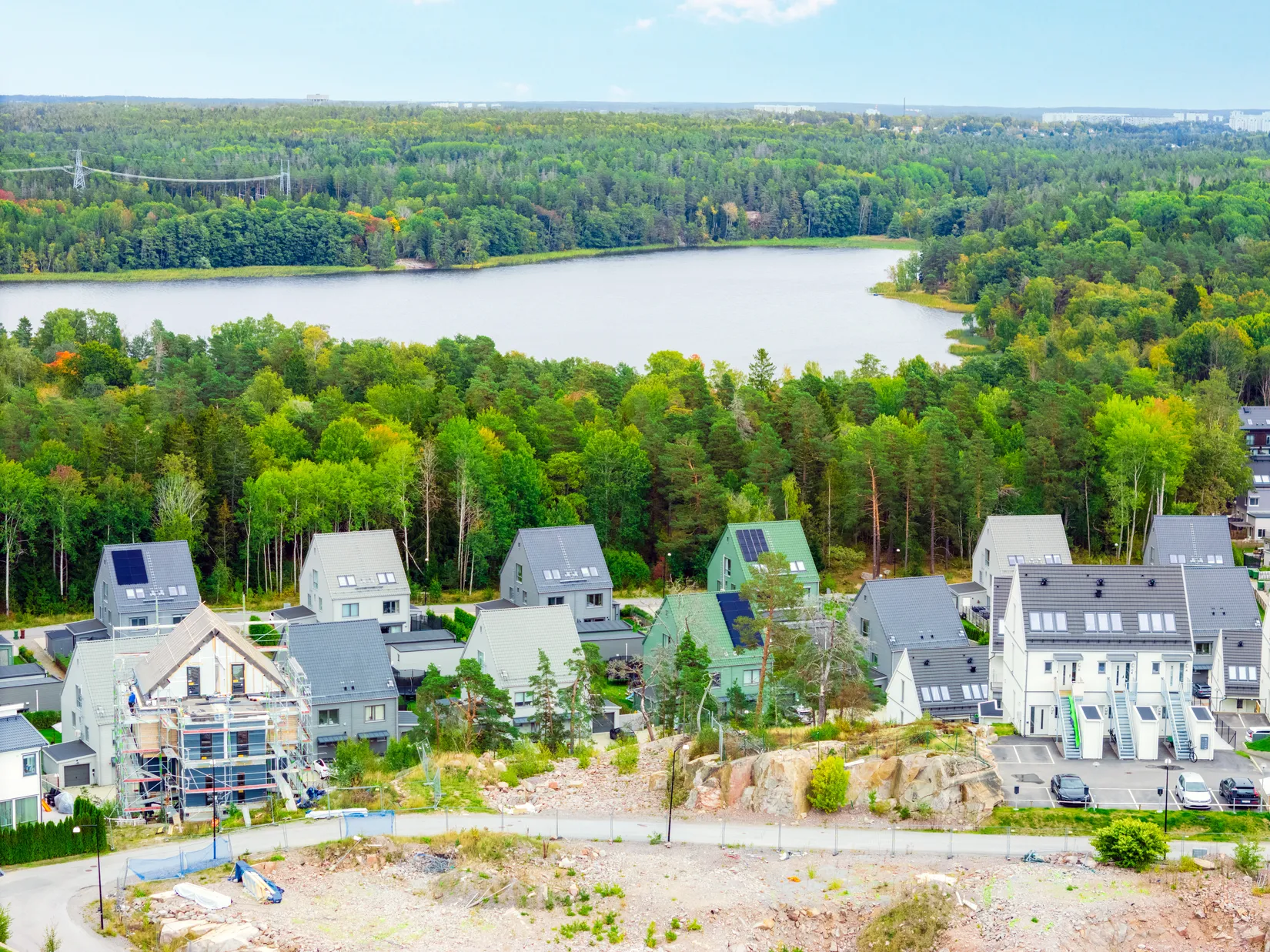Tomt, Molnstigen 33, Väsjön, Sollentuna
