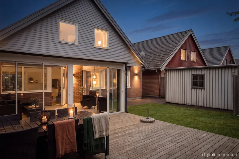 Villa, Kornhills Södergränd 32, Vallås, Halmstad