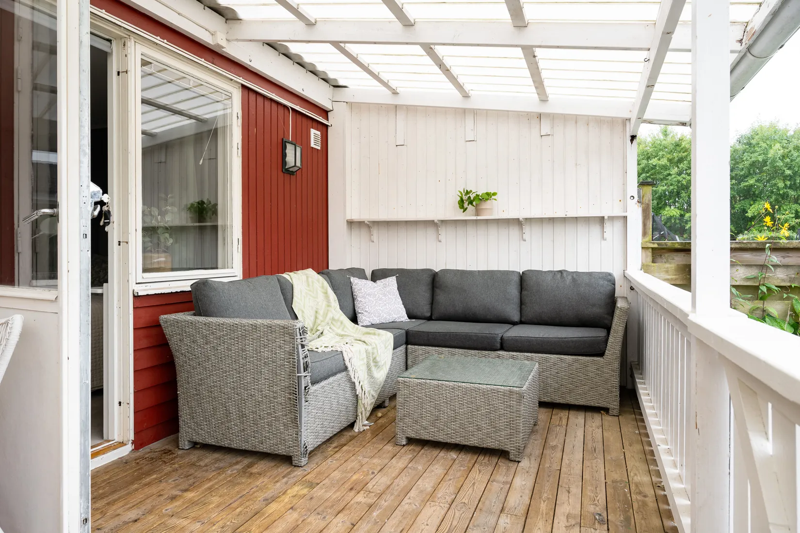 Radhus, Marsvägen 3B, Horred, Mark