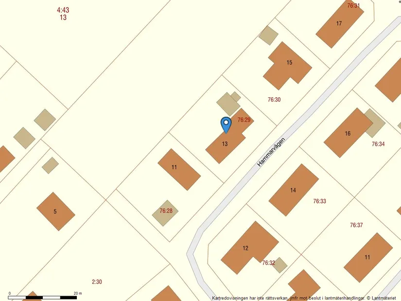 Villa, Hammarvägen 13, Kalix-Nyborg, Kalix