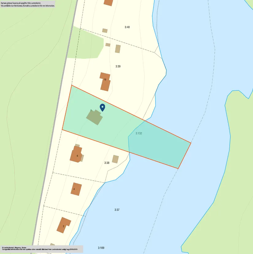 Villa, Gamla landsvägen 8, Broholm, Mullsjö