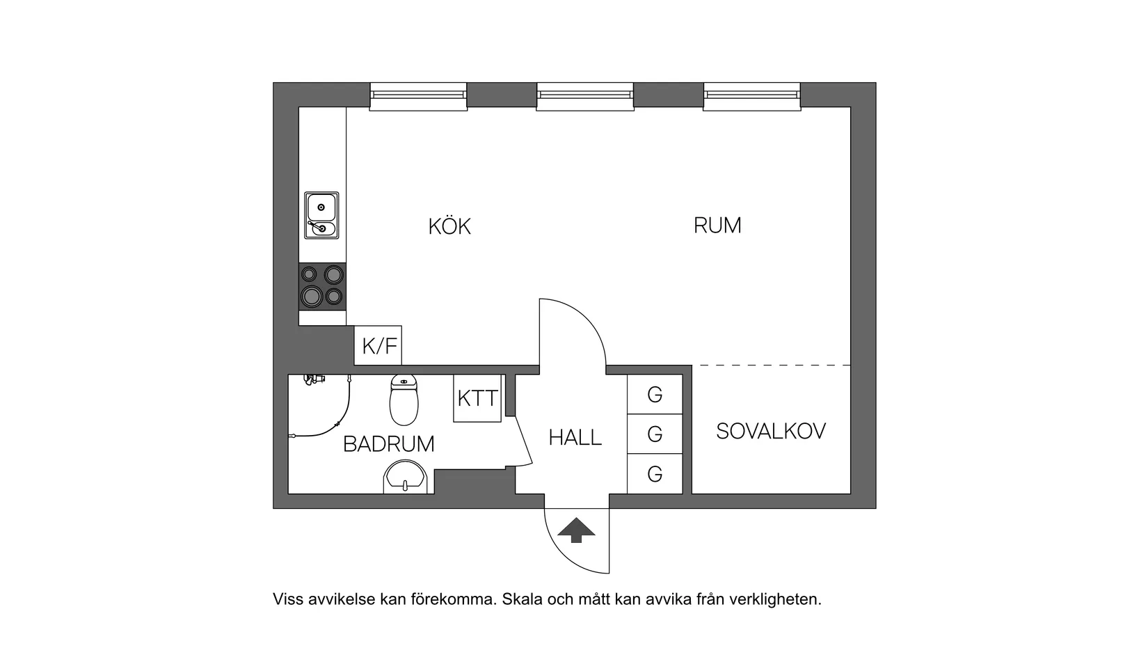 Bostadsrätt, Hagmarksvägen 36, Haga/Sandbacka, Umeå