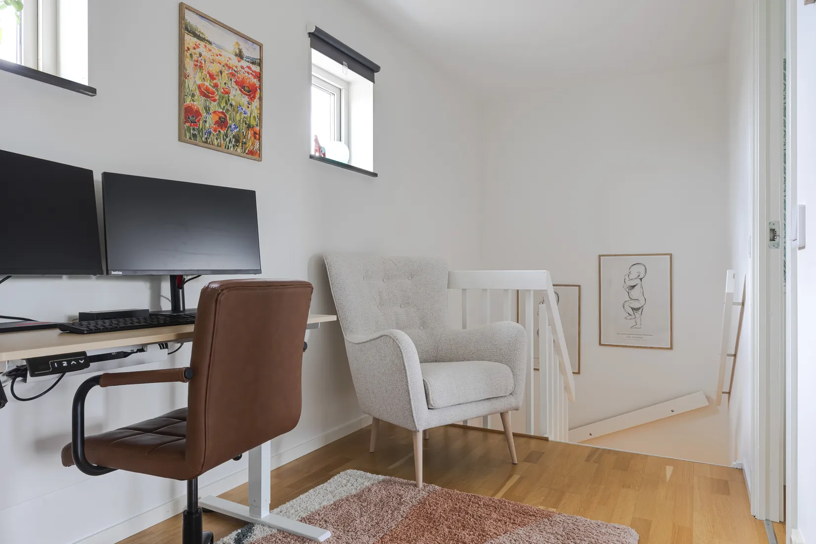 Radhus, Blackbäcksvägen 30, Berg, Linköping
