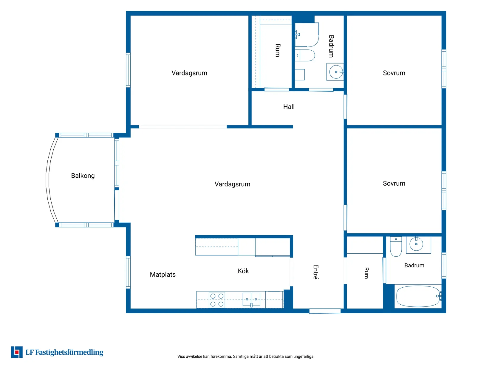 Bostadsrätt, Östra Långgatan 7C, Sundsvall centrum, Sundsvall