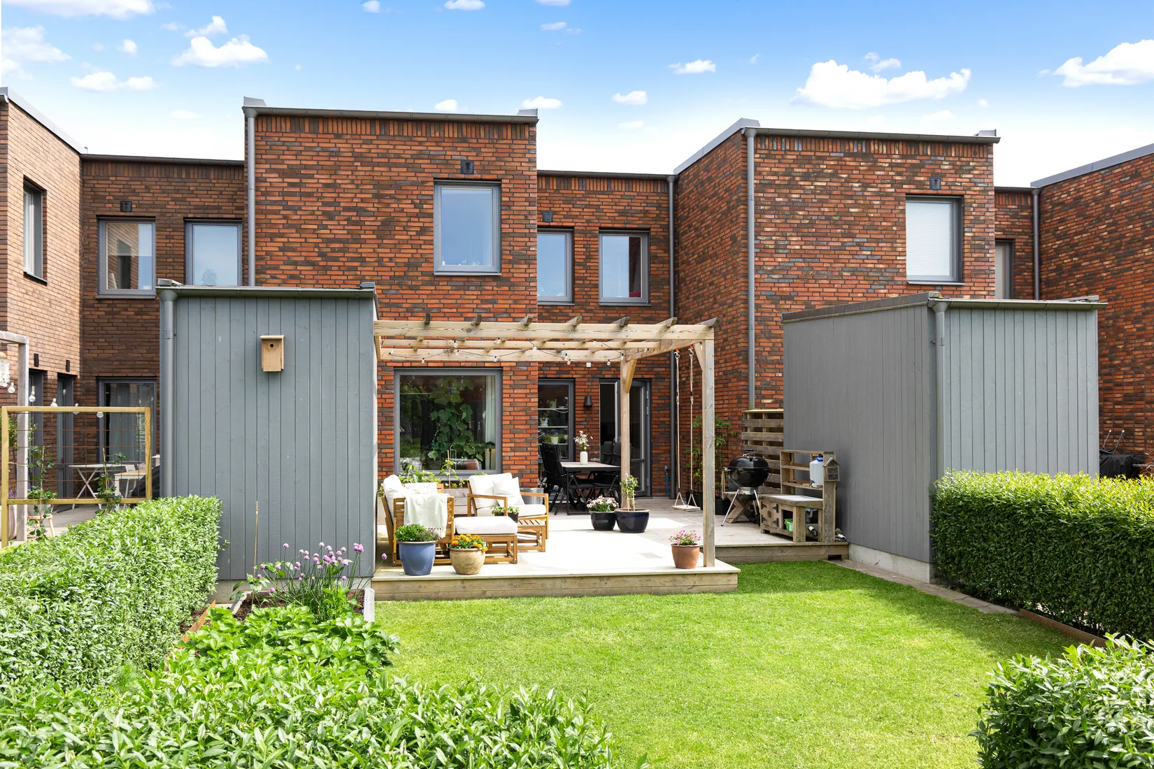 Radhus, Isbjörksgatan 15, Södra Sandby, Lund