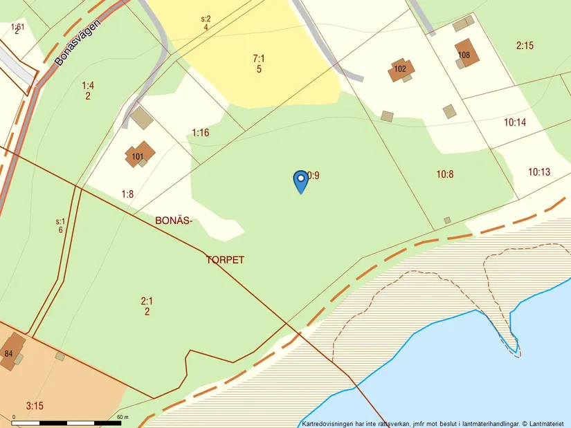 Tomt, Bodum 10:9, Bonässund, Örnsköldsvik