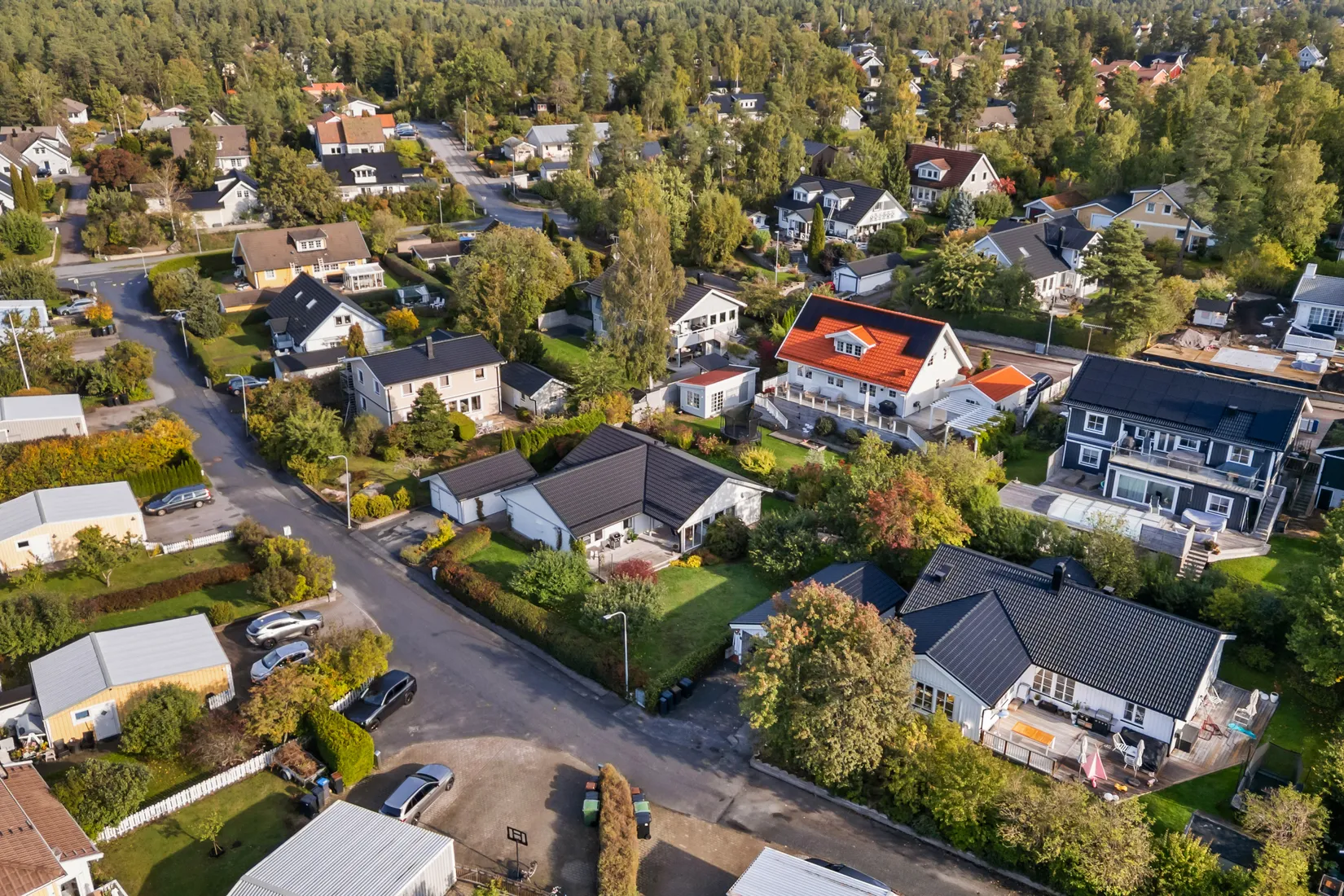 Villa, Träkolsgränd 7, Skarpäng, Täby
