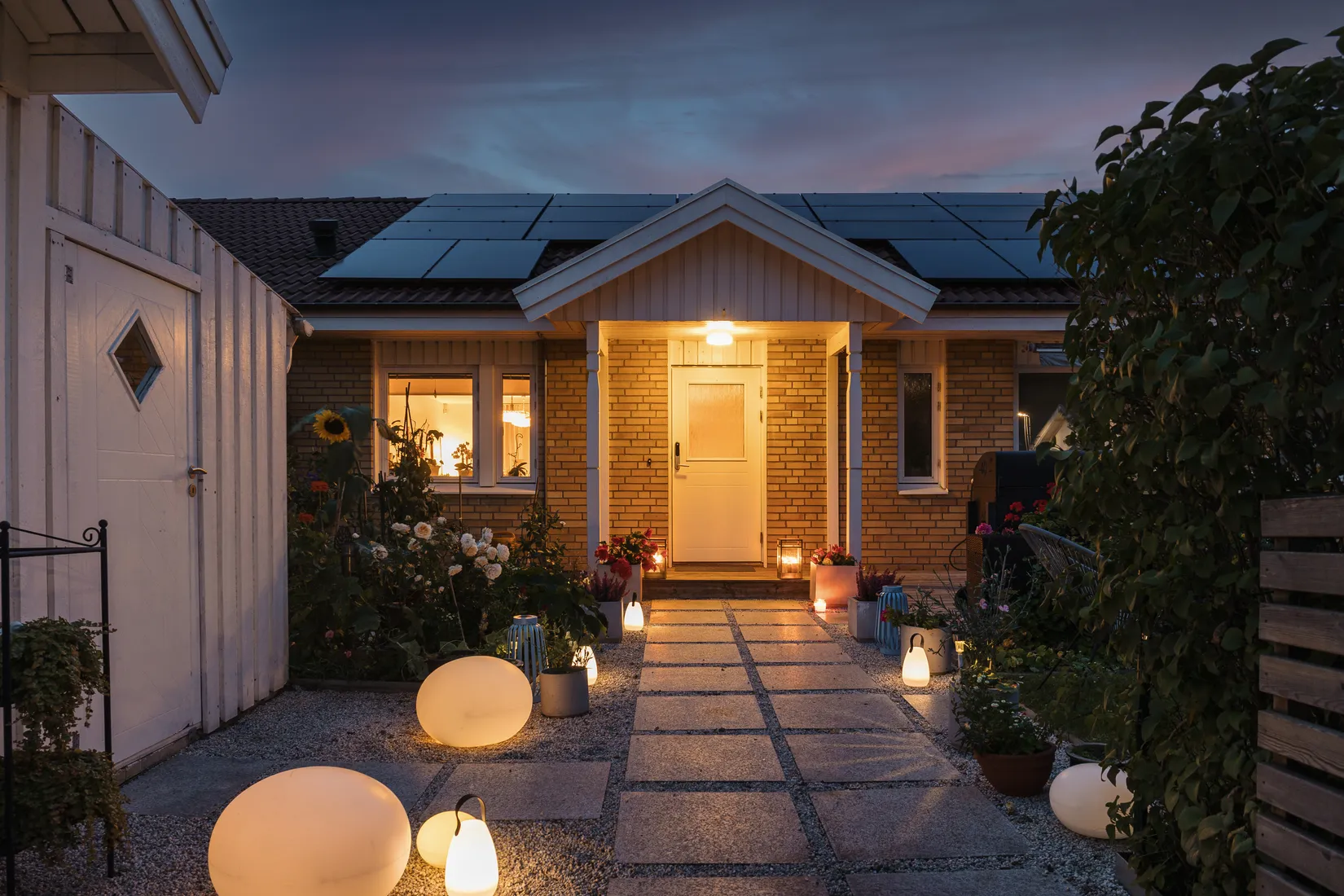 Radhus, Almlundavägen 55, Kyrkheddinge, Staffanstorp