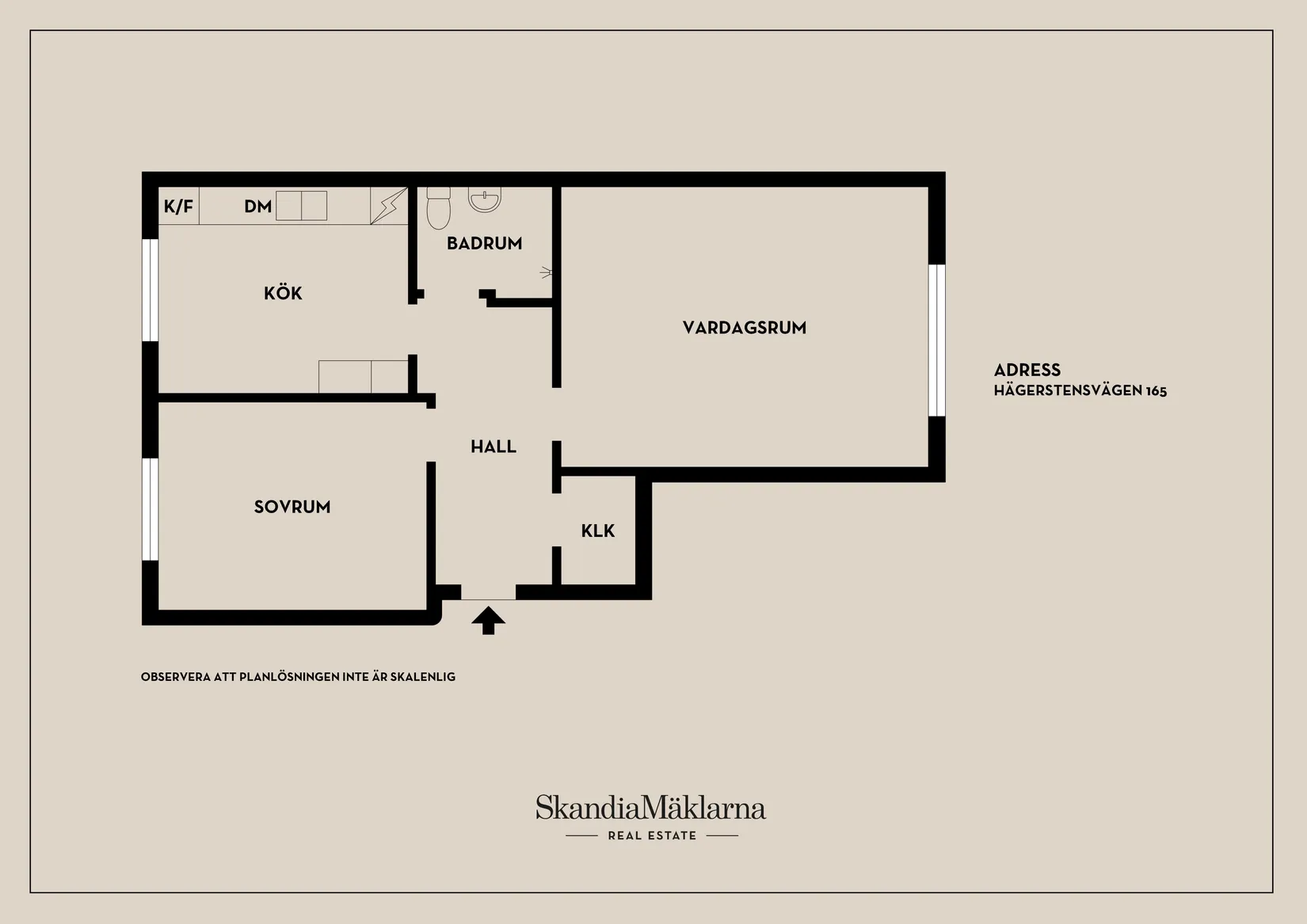 Bostadsrätt, Hägerstensvägen 165B, Aspudden, Stockholm