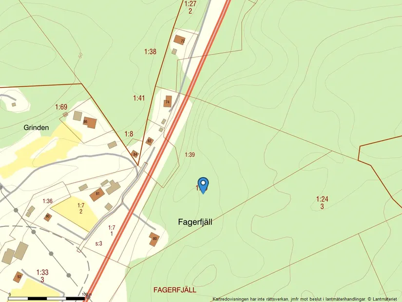 Gård/Skog, Fagerfjäll 80, Fagerfjäll, Tjörn