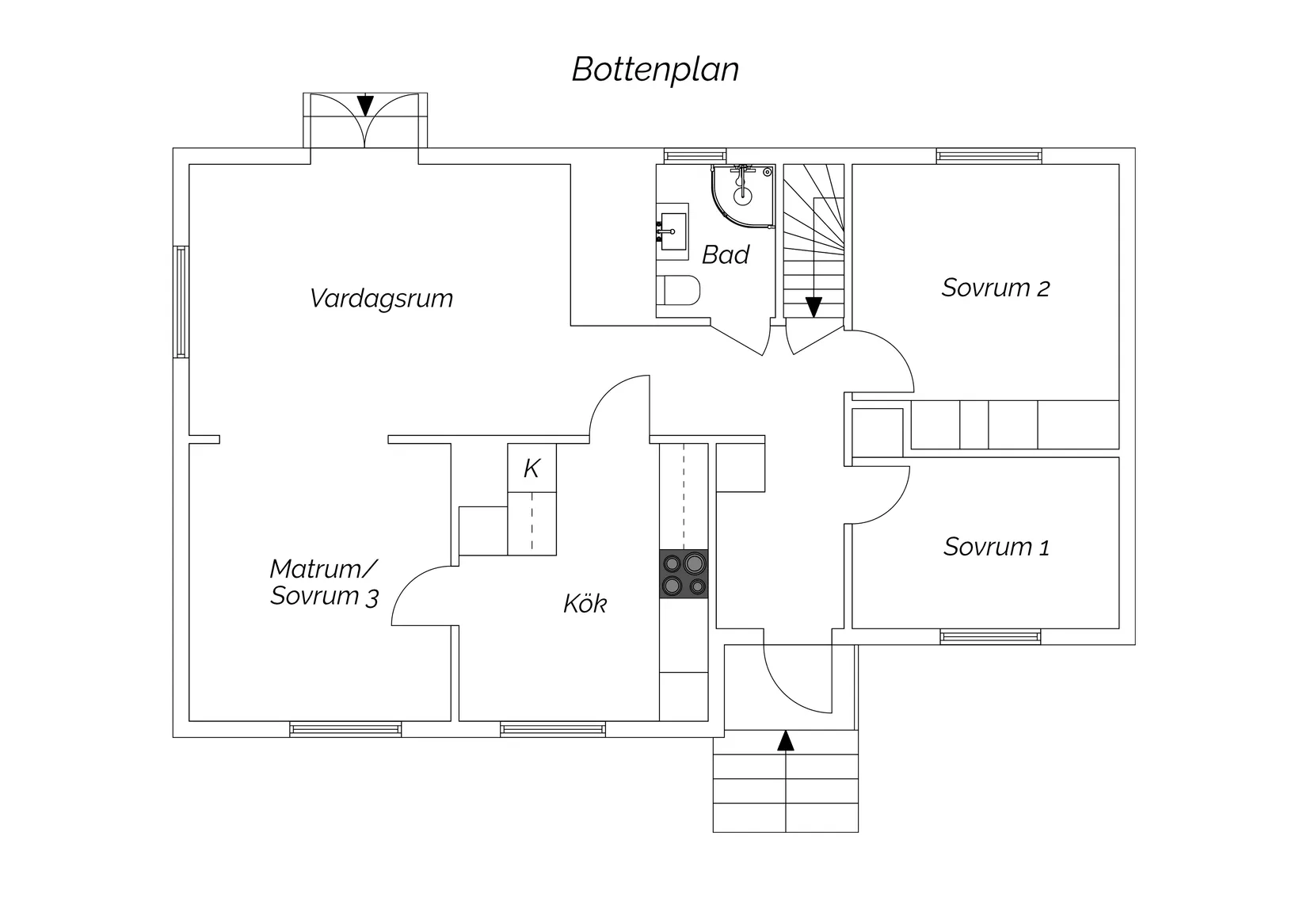 Villa, Erik Järnes väg 7, Sollefteå