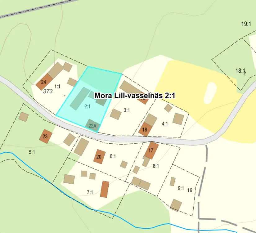 Fritidshus, Lill-Vasselnäs 22B, Lill Vasselnäs, Mora