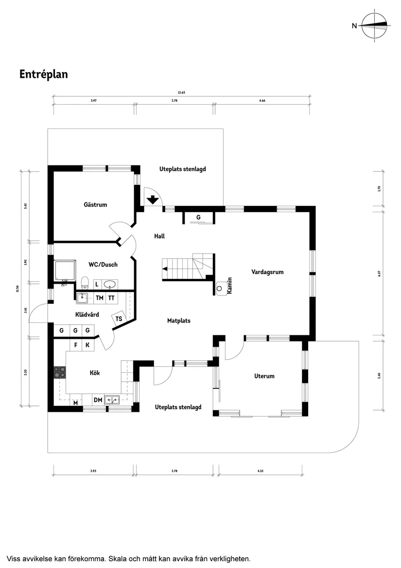 Villa, Kvarnslättsvägen 1, Vallda, Kungsbacka