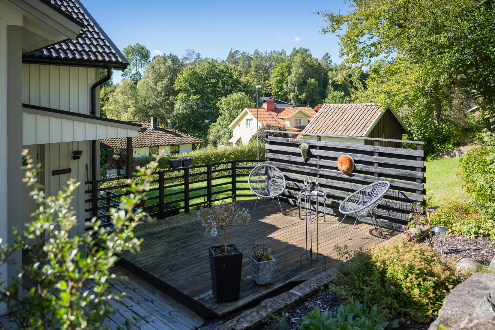 Villa, Kyrkogatan 38, Kinna, Mark
